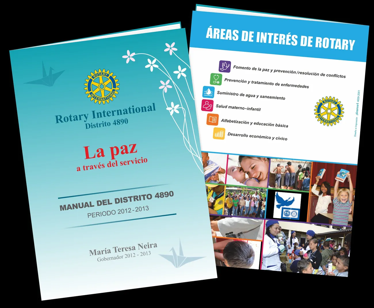Trabajo de imprenta — Material institucional